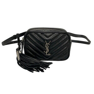 Auth Saint Laurent Paris Lou Belt Bag #196307S10B